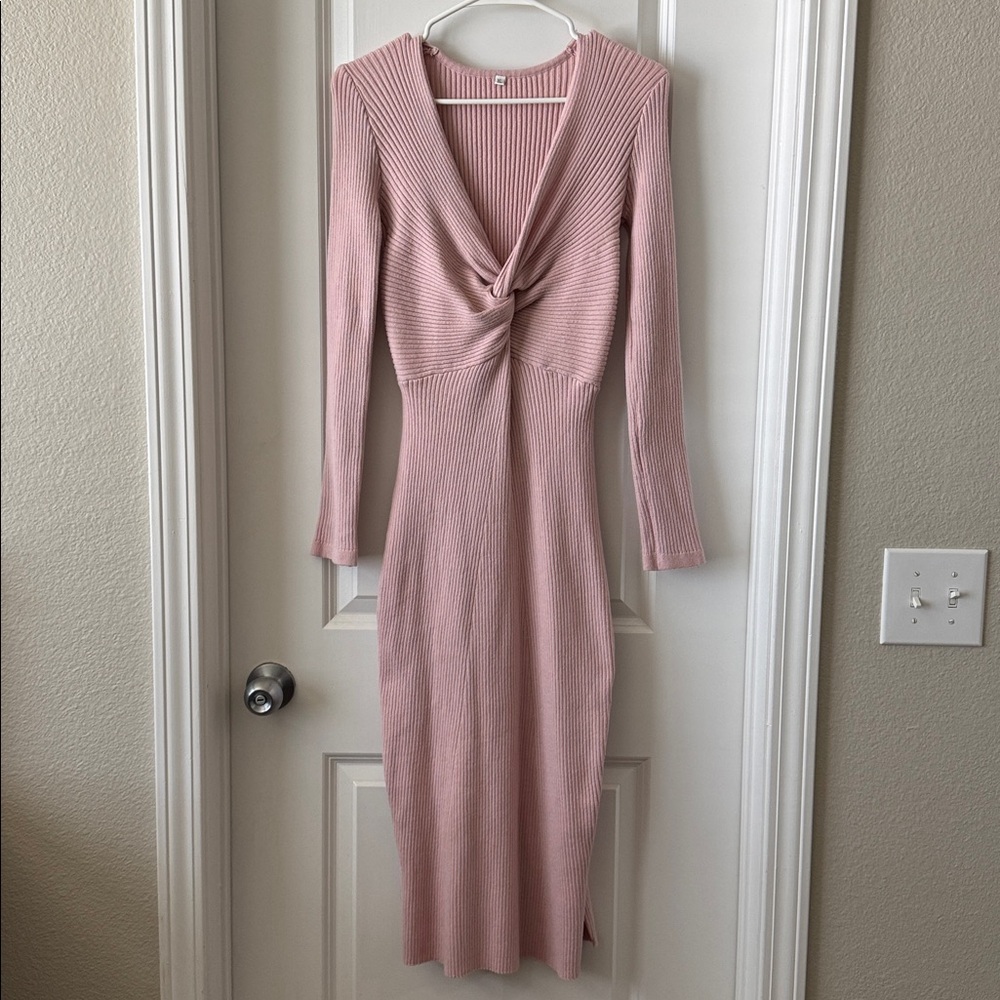 Amazon Pink Maxi Dress